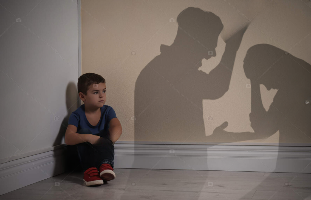 The night I realized my kids were watching us fight. A toddler watching two adults arguing.